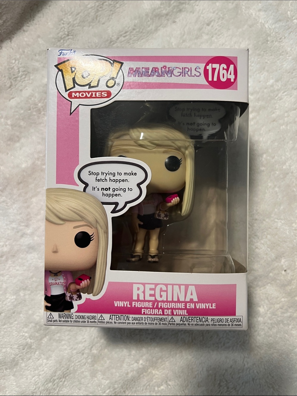 Funko Regina Pop! Vinyl Figure - Pink, Blonde & Black